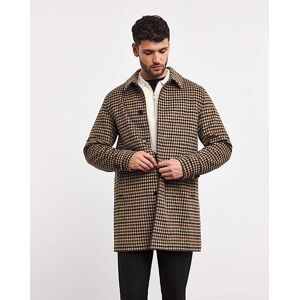 Jacamo Brown Wool Blend Check Mac Brown 3XL56/58 male