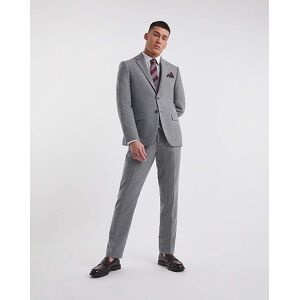 Elf|Jacamo Elliot Brushed Flannel Suit Trouser Light Grey 38R male