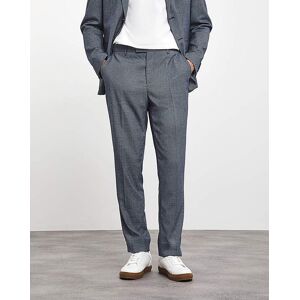 Jacamo Lewis Blue Puppytooth Suit Trouser Blue 38R male