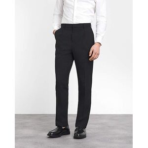 Jacamo Regular Fit Pleat Front Formal Trouser Black 48R male