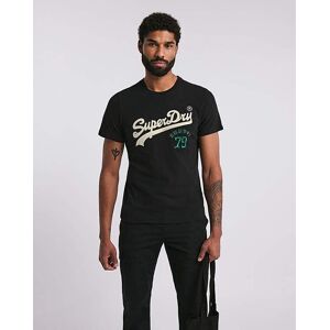 Superdry Vintage Label Graphic T-Shirt Black 2XL44 male