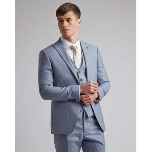 Ted Baker Slim Fit Flannel Jacket Soft Blue 50 male