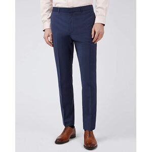 Ted Baker Slim Fit Panama Trouser Blue 40R male