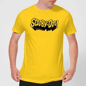 Original Hero Scooby Doo Retro Mono Logo Men's T-Shirt - Yellow - L