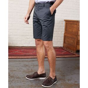 Savile Row Company Smoked Navy Stretch Cotton Tailored Fit Chino Shorts 44