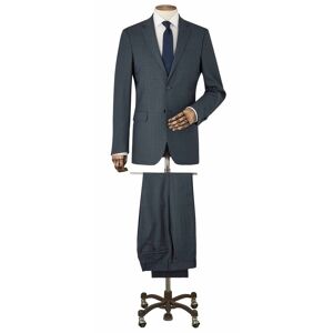 Savile Row Company Navy Herringbone Wool-Blend Suit - Men