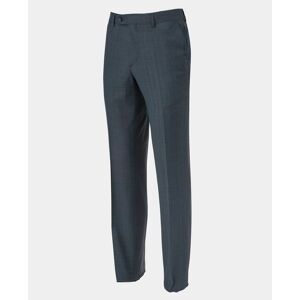 Savile Row Company Navy Herringbone Wool-Blend Suit Trousers 40
