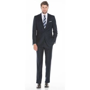 Savile Row Company Navy Pinstripe Tailored Business Suit - Men