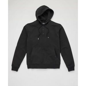 Savile Row Company SRW Active Black Loopback Stretch Cotton Hoodie XXL - Men