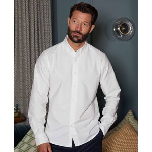 Savile Row Company White Slim Fit Oxford Shirt M Standard - Men