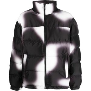 Heron Preston , Blurred Puffer Jacket ,White male, Sizes: L