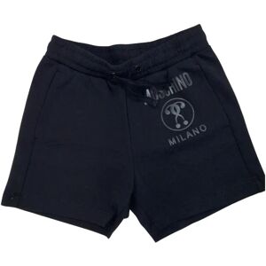 Moschino , Logo Boy Bermuda Shorts ,Black male, Sizes: 8 Y