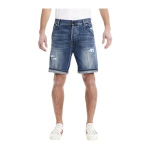 Dondup , Summer Bermuda Shorts ,Blue male, Sizes: W31