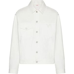 Valentino Garavani , Valentino Garavani Jackets White ,White male, Sizes: S, M