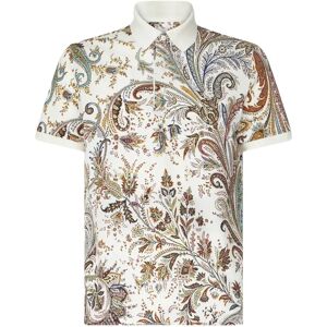 Etro , Paisley Print Polo Shirt ,Multicolor male, Sizes: 2XL, L, XL, M