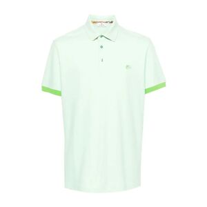 Etro , Green Paisley Print Polo Shirt ,Green male, Sizes: S, M, XL, L