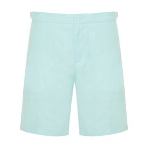 Orlebar Brown , &#39;Norwich&#39; linen shorts ,Blue male, Sizes: W34