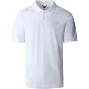 The North Face , Mens Polo Shirt White Cotton Spring/Summer 2024 ,White male, Sizes: XL