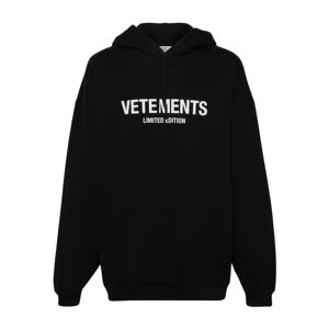 Vetements , Limited Edition Sweatshirt ,Black male, Sizes: M, S, XL, L
