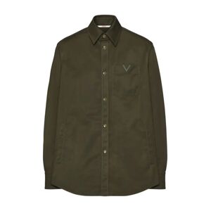 Valentino Garavani , Green V Detail Jackets ,Green male, Sizes: S, M