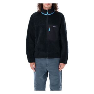 Patagonia , Retro-X Fleece Jacket Blue Knitwear ,Black male, Sizes: S, L, M, XL