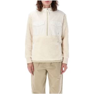 Ralph Lauren , Cream Multi Hooded Pile Outerwear ,White male, Sizes: M