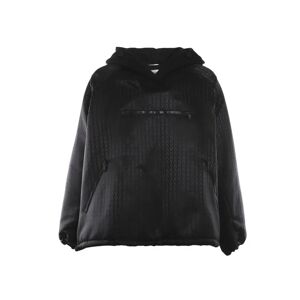Valentino , Black Vlogo Hooded Jacket ,Black male, Sizes: L, M, S