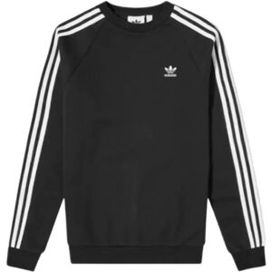 Adidas , Cozy Fleece Sweatshirt ,Black male, Sizes: XL