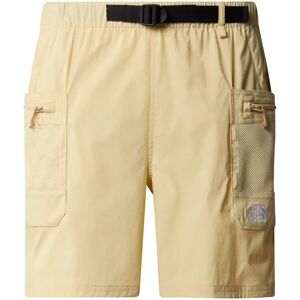 The North Face , Beige Belted Bermuda Shorts ,Beige male, Sizes: XL, S, L, M