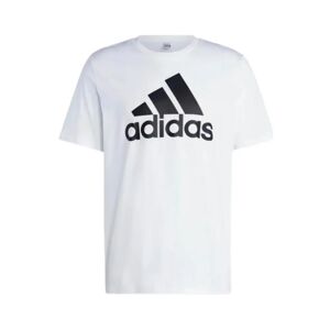 Adidas , Short Sleeve T-Shirt ,White male, Sizes: L