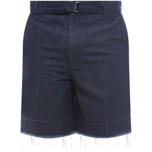 Lanvin , Denim Bermuda Shorts for Men ,Blue male, Sizes: W32, W31