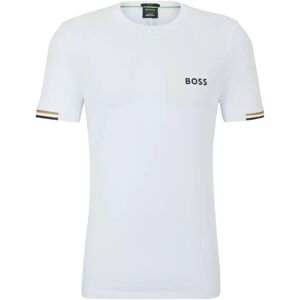 Boss , Classic T-Shirt ,White male, Sizes: S, XL, M