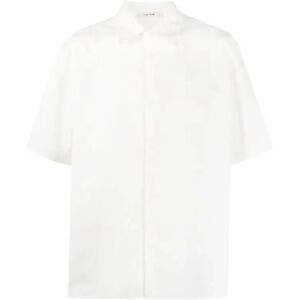 The Row , Oversized Short-Sleeved Shirt ,White male, Sizes: L, 2XL, XL