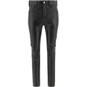 Celine , Stylish Trousers for Men and Women ,Black male, Sizes: M