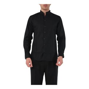 Emporio Armani , Formal Shirts ,Black male, Sizes: 2XL, 4XL, 3XL, M, XL
