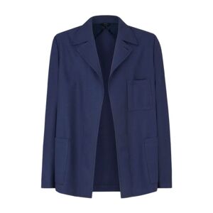 Fendi , Blue Wool Lapel Jacket ,Blue male, Sizes: S, XL, L, M