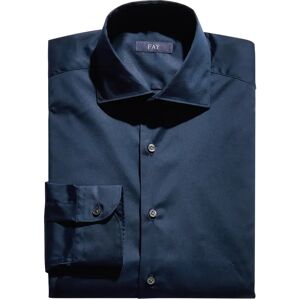 Fay , Formal Shirts ,Blue male, Sizes: 4XL, 3XL, L, M, XL, 2XL, S