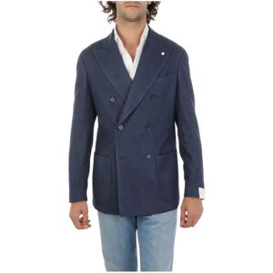 L.b.m. 1911 , Men's Clothing Jackets & Coats Blue Aw23 ,Blue male, Sizes: M, XS, L, XL, S