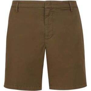 Dondup , Brown Bermuda Shorts ,Brown male, Sizes: W35, W36