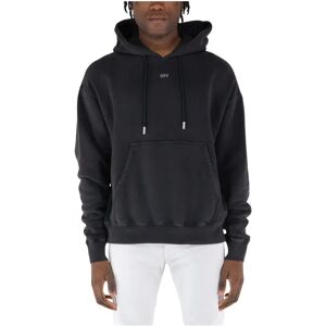 Off White , Urban Skate Hoodie Stamp ,Black male, Sizes: S, L, M