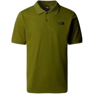 The North Face , Mens Polo Shirt Green Cotton ,Green male, Sizes: XL, L, M