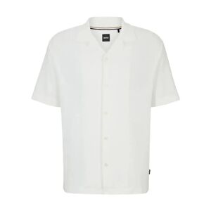 Hugo Boss , White T-Shirts & Polos for Men ,White male, Sizes: S