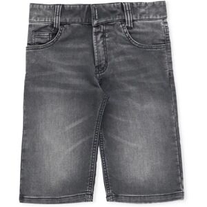 Givenchy , Grey Cotton Blend Bermuda Shorts ,Gray male, Sizes: 12 Y, 14 Y