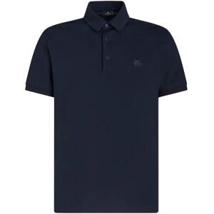 Etro , Blue T-shirts and Polo Shirt ,Blue male, Sizes: 3XL, L, XL, S, M, 2XL