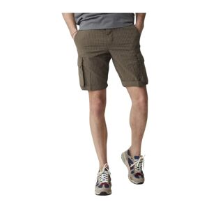 40Weft , Cargo Bermuda Shorts ,Green male, Sizes: L