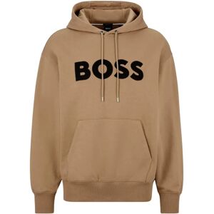 Hugo Boss , Hoodies ,Beige male, Sizes: XL