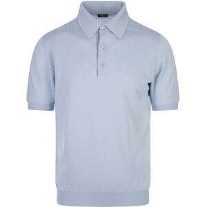 Kiton , Kiton T-shirts and Polos Blue ,Blue male, Sizes: XL, 2XL, L, M