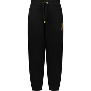 Calvin Klein , Black Tracksuit Trousers Fleece Elasticated Cuffs ,Black male, Sizes: L, M, S