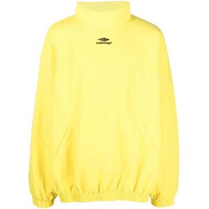 Balenciaga , pullover tracksuit jacket ,Yellow male, Sizes: S, M