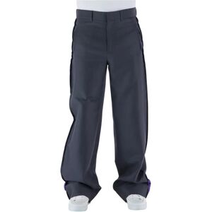 Etro , Wide Trousers ,Gray male, Sizes: M, S